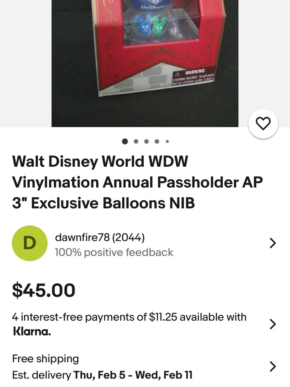 Walt Disney World WDW Vinylmation Annual Passholder AP 3